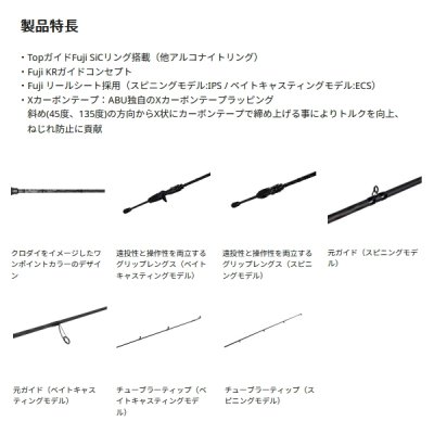 画像3: ≪'25年8月新商品！≫ アブガルシア ソルティースタイル クロダイ SYKS-832ML 〔仕舞寸法 128.5cm〕 【保証書付き】 【返品不可】