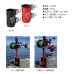 画像2: ≪'25年5月新商品！≫ 釣武者 ロッドホルダー WL レッド 〔全長 12cm〕 (2)
