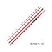 画像1: ≪'25年6月新商品！≫ 釣武者 本九絵 70-480 レッド 〔仕舞寸法 130.2cm〕 (1)