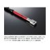 画像2: ≪'25年6月新商品！≫ 釣武者 本九絵 70-480 レッド 〔仕舞寸法 130.2cm〕 (2)