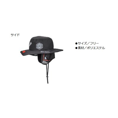 画像2: ≪'25年5月新商品！≫ 釣武者 ベムハット ブラック フリーサイズ