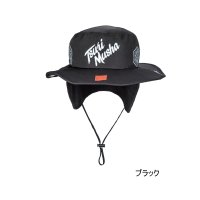≪'25年5月新商品！≫ 釣武者 ベムハット ブラック フリーサイズ