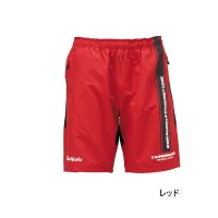 釣武者 コーデュラ ネオヒップガードショートパンツ レッド Mサイズ