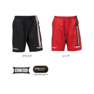 画像2: 釣武者 コーデュラ ネオヒップガードショートパンツ ブラック Sサイズ