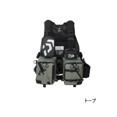 画像1: ≪'24年11月新商品！≫ ダイワ フロートゲームベスト DF-6224 トープ フリーサイズ