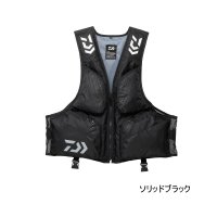≪'24年12月新商品！≫ ダイワ ライトフローティングベスト DF-6324 ソリッドブラック フリーサイズ