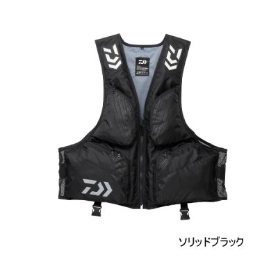 画像1: ≪'24年12月新商品！≫ ダイワ ライトフローティングベスト DF-6324 ソリッドブラック フリーサイズ