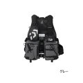 ≪'24年11月新商品！≫ ダイワ フロートゲームベスト DF-6224 グレー フリーサイズ