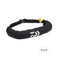 ≪'24年9月新商品！≫ ダイワ インフレータブルライフジャケット(ウエストタイプ自動・手動膨張式) DF-2724 ブラック フリーサイズ