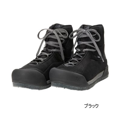 画像1: ≪'25年2月新商品！≫ ダイワ TGロックショアシューズ ハイカット TGスパイクフェルト DS-3600TG ブラック 26.0cm