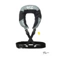 ≪'25年3月新商品！≫ ダイワ ショートライフジャケット(ネックタイプ手動膨張式) DF-2520 グレー フリーサイズ