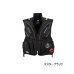 画像1: ≪'25年3月新商品！≫ ダイワ スペシャル バリアテック(R) フロートショートベスト DV-1124F マスターブラック Lサイズ (1)