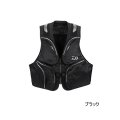 ≪'25年3月新商品！≫ ダイワ ショートフィッシングベスト DV-3025 ブラック Sサイズ