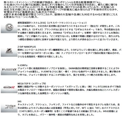 画像2: ≪'25年2月新商品！≫ ダイワ 銀影競技 A XH85・J 〔仕舞寸法 143cm〕 【保証書付き】【大型商品1/代引不可】