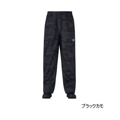 画像1: ≪'25年4月新商品！≫ ダイワ レインマックス(R)レインパンツ DR-3625P ブラックカモ Lサイズ
