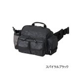 ダイワ ヒップバッグLT(D) スパイラルブラック