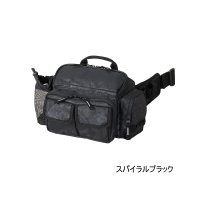 ダイワ ヒップバッグLT(D) スパイラルブラック