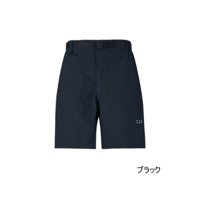 画像1: ≪'25年4月新商品！≫ ダイワ レインマックス(R)リップストップショートパンツ DR-5025P ブラック XLサイズ