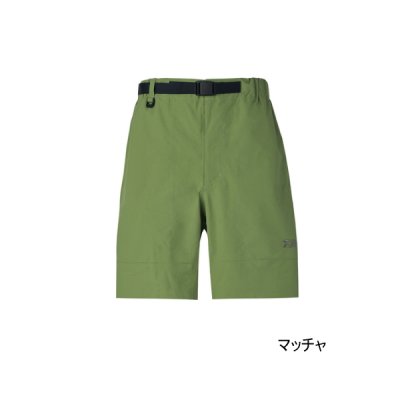 画像1: ≪'25年4月新商品！≫ ダイワ レインマックス(R)リップストップショートパンツ DR-5025P マッチャ Lサイズ