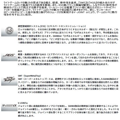 画像2: ≪'25年3月新商品！≫ ダイワ 極鋭 LG 82MH-175 〔仕舞寸法 92cm〕 【保証書付き】
