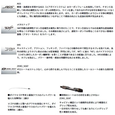 画像2: ≪'25年3月新商品！≫ ダイワ メタリア マゴチ 215・Ｊ 〔仕舞寸法 111cm〕 【保証書付き】