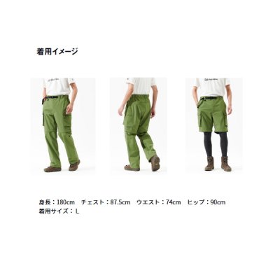 画像3: ≪'25年4月新商品！≫ ダイワ デタッチャブルフィッシングパンツ DP-2725 マッチャ Lサイズ