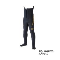 ≪'25年4月新商品！≫ ダイワ ドライタイツ (ソックス先割) DD-4001V35 ブラック MAサイズ