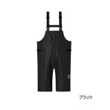 ≪'25年4月新商品！≫ ダイワ オーシャンレインハーフサロペット DR-6325P ブラック Mサイズ