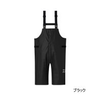 ≪'25年4月新商品！≫ ダイワ オーシャンレインハーフサロペット DR-6325P ブラック Mサイズ