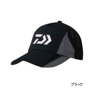 ≪'25年4月新商品！≫ ダイワ 撥水ハーフメッシュキャップ DC-3225 ブラック フリーサイズ