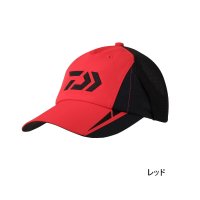 ≪'25年4月新商品！≫ ダイワ 撥水ハーフメッシュキャップ DC-3225 レッド フリーサイズ