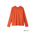 ≪'25年4月新商品！≫ ダイワ アイスドライ(R) ロングスリーブシャツ DE-6225 オレンジ Mサイズ