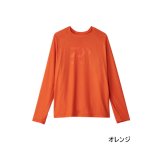 ≪'25年4月新商品！≫ ダイワ アイスドライ(R) ロングスリーブシャツ DE-6225 オレンジ Mサイズ