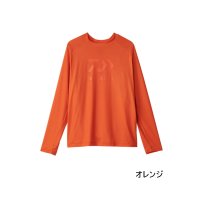 ≪'25年4月新商品！≫ ダイワ アイスドライ(R) ロングスリーブシャツ DE-6225 オレンジ Mサイズ