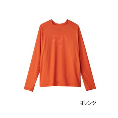 画像1: ≪'25年4月新商品！≫ ダイワ アイスドライ(R) ロングスリーブシャツ DE-6225 オレンジ Mサイズ
