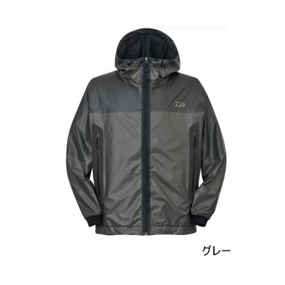 画像1: ≪'25年4月新商品！≫ ダイワ スプレーコートレインジャケット DR-2325J グレー Lサイズ