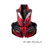 ≪'25年9月新商品！≫ シマノ フローティングベスト リミテッド プロ 枕付 VF-130Y ブラッドレッド Mサイズ [9月発売予定/ご予約受付中]
