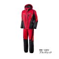 ≪'25年9月新商品！≫ シマノ リミテッド プロ ゴアテックス ダウンシステムスーツ RB-130Y ブラッドレッド Mサイズ [9月発売予定/ご予約受付中]