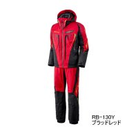 ≪'25年9月新商品！≫ シマノ リミテッド プロ ゴアテックス ダウンシステムスーツ RB-130Y ブラッドレッド Mサイズ [9月発売予定/ご予約受付中]