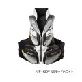 ≪'25年9月新商品！≫ シマノ フローティングベスト リミテッド プロ 枕付 VF-130Y リミテッドホワイト Mサイズ [9月発売予定/ご予約受付中]
