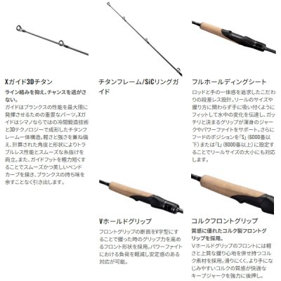 画像3: ≪'25年9月新商品！≫ シマノ '25 オシアジガー コンセプト S S62-4 〔仕舞寸法 188cm〕 【保証書付き】 [9月発売予定/ご予約受付中] 【大型商品2/代引不可】