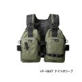 ≪'25年9月新商品！≫ シマノ ゲームベストライト VF-068T ナイトオリーブ フリーサイズ [9月発売予定/ご予約受付中]
