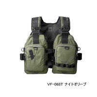 ≪'25年9月新商品！≫ シマノ ゲームベストライト VF-068T ナイトオリーブ フリーサイズ [9月発売予定/ご予約受付中]