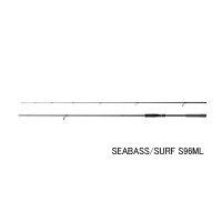 ≪'25年8月新商品！≫ シマノ '25 ソルティーアドバンス シーバス／サーフ S96ML 〔仕舞寸法 148.3cm〕 [8月発売予定/ご予約受付中] 【大型商品1/代引不可】