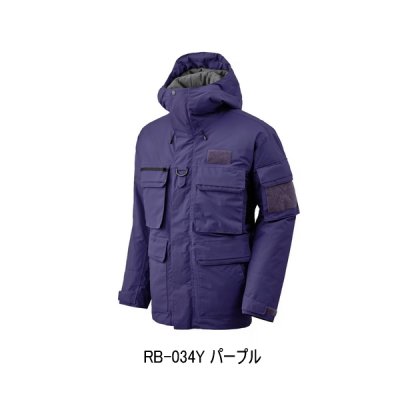 画像1: ≪'25年9月新商品！≫ シマノ ESインサレーションジャケット 03 RB-034Y パープル 2XLサイズ [9月発売予定/ご予約受付中]