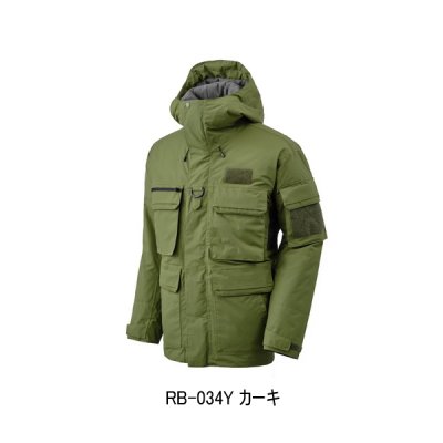 画像1: ≪'25年9月新商品！≫ シマノ ESインサレーションジャケット 03 RB-034Y カーキ Mサイズ [9月発売予定/ご予約受付中]