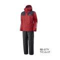 ≪'25年9月新商品！≫ シマノ ベーシックハイロフト レインスーツ 01 RB-077Y ワインレッド WMサイズ [9月発売予定/ご予約受付中]
