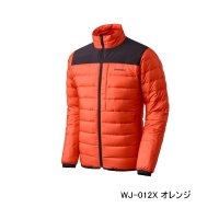 ≪'25年9月新商品！≫ シマノ テックダウン ジャケット WJ-012X オレンジ 2XLサイズ [9月発売予定/ご予約受付中]