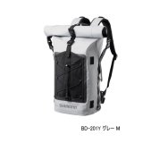 ≪'25年9月新商品！≫ シマノ アングラーズドライバックパック BD-201Y グレー Mサイズ [9月発売予定/ご予約受付中]