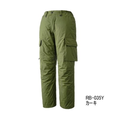 画像1: ≪'25年9月新商品！≫ シマノ ESインサレーションパンツ 03 RB-035Y カーキ 2XLサイズ [9月発売予定/ご予約受付中]